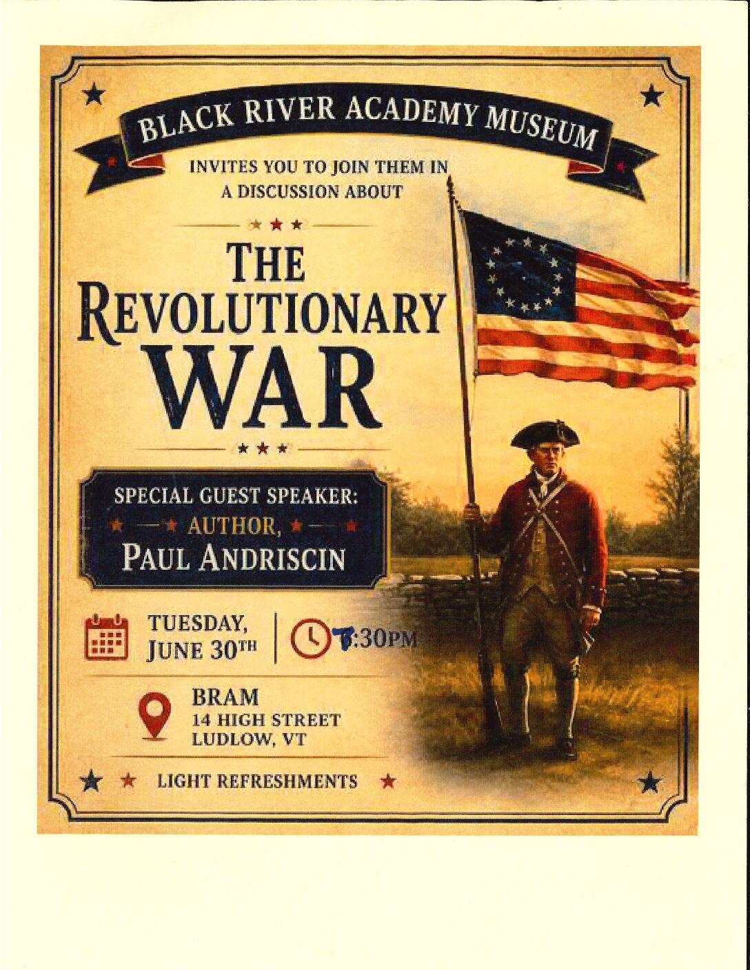 Revolutionary War Night